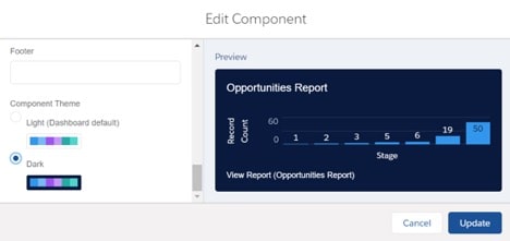 Light or Dark theme component