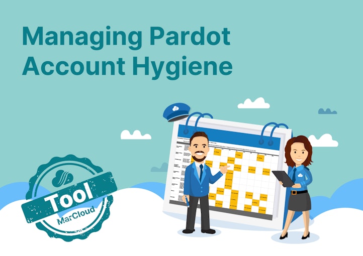 Cover with text Managing Pardot Account Hygiene