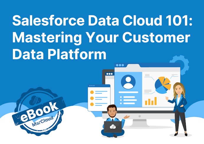 Cover with text Salesforce Data Cloud 101