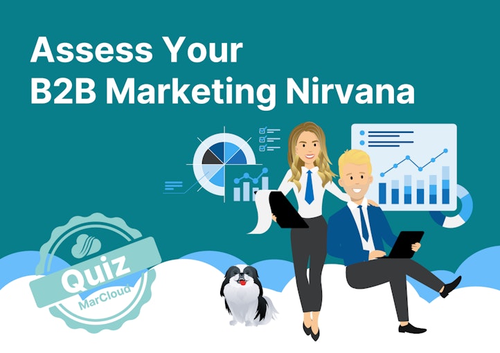 Cover image with text Assess Your B2B Marketing Nirvana