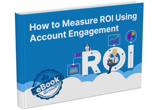3D eBook cover with text How to Measure ROI using Pardot