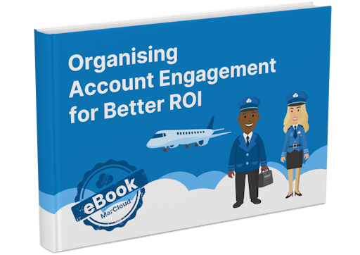 3D eBook cover with text Organising Pardot for Better ROI