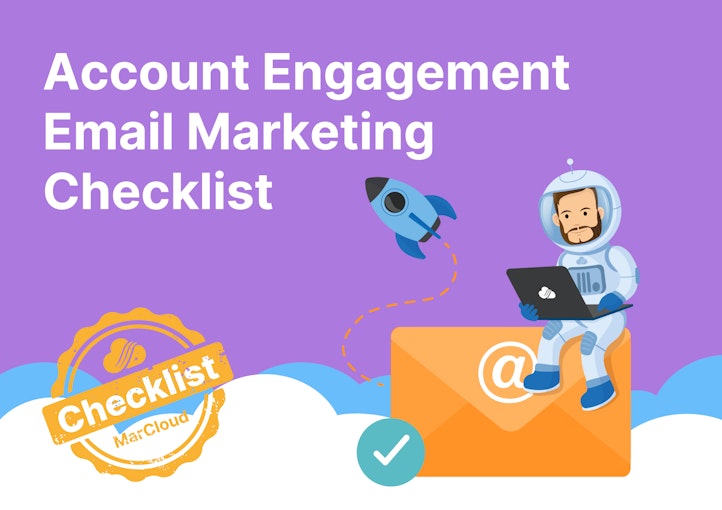 Cover with text Pardot Email Marketing Checklist