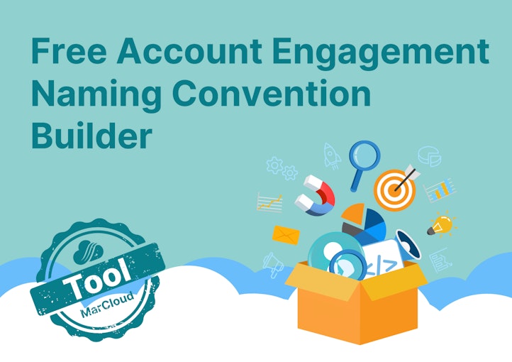 Cover with text Free Pardot Naming Convention Builder