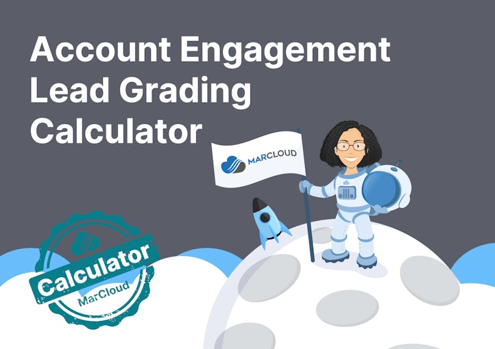 Cover with text Pardot Lead Grading Calculator
