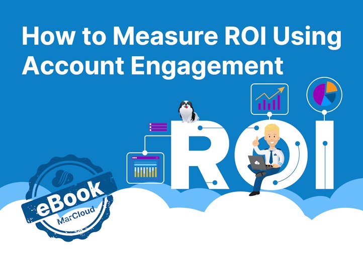 eBook cover with the text How to Measure ROI Using Pardot