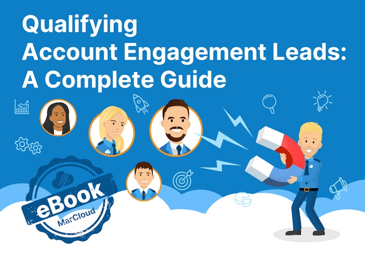 eBook cover with text Qualifying Pardot Leads: A Complete Guide