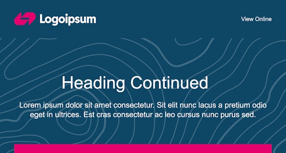 Screenshot of email template ET07