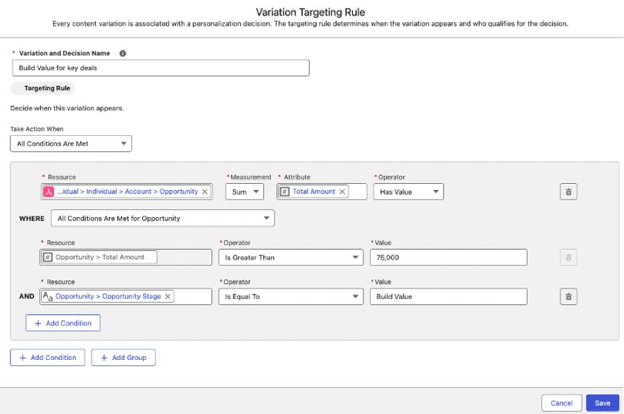 Dynamic content blocks