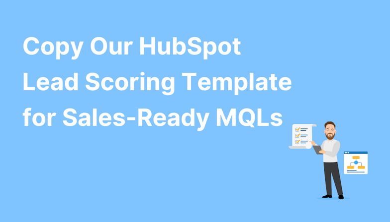 hubspot lead scoring template