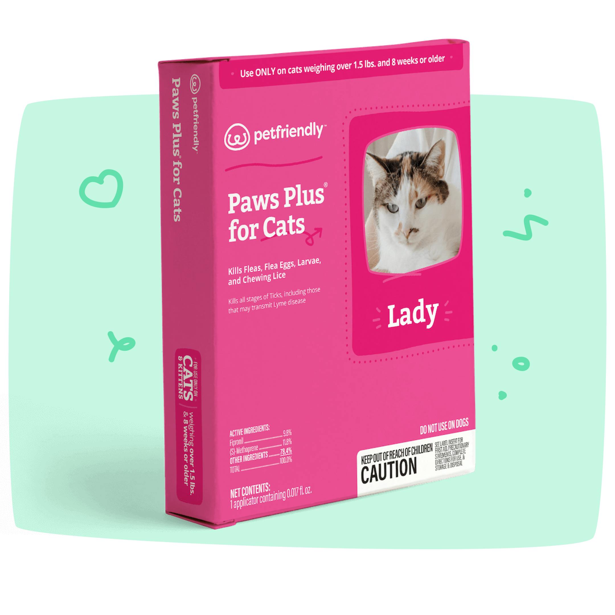 Paws Plus for Cats Product Box