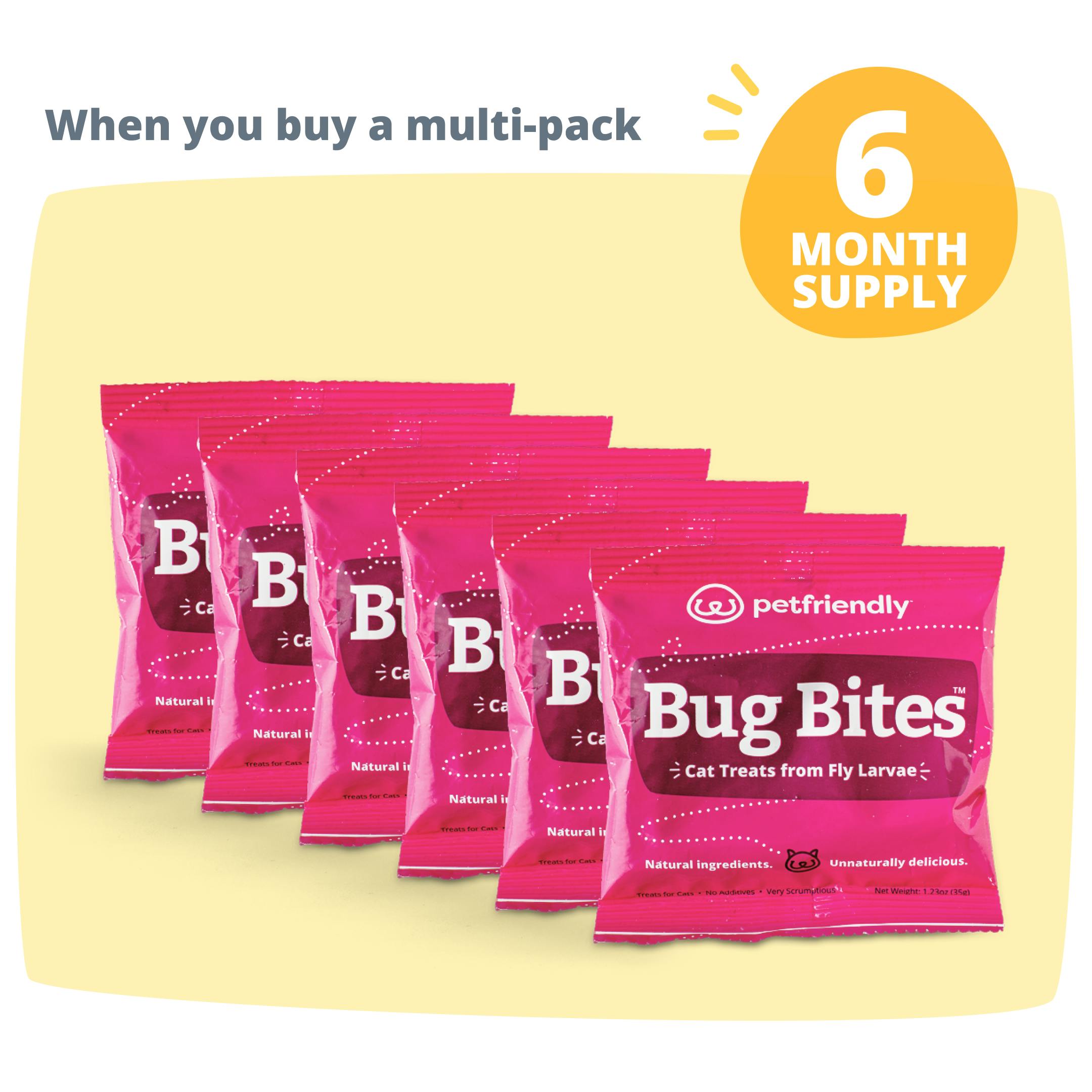 PetFriendly Bug Bites 6-Pack