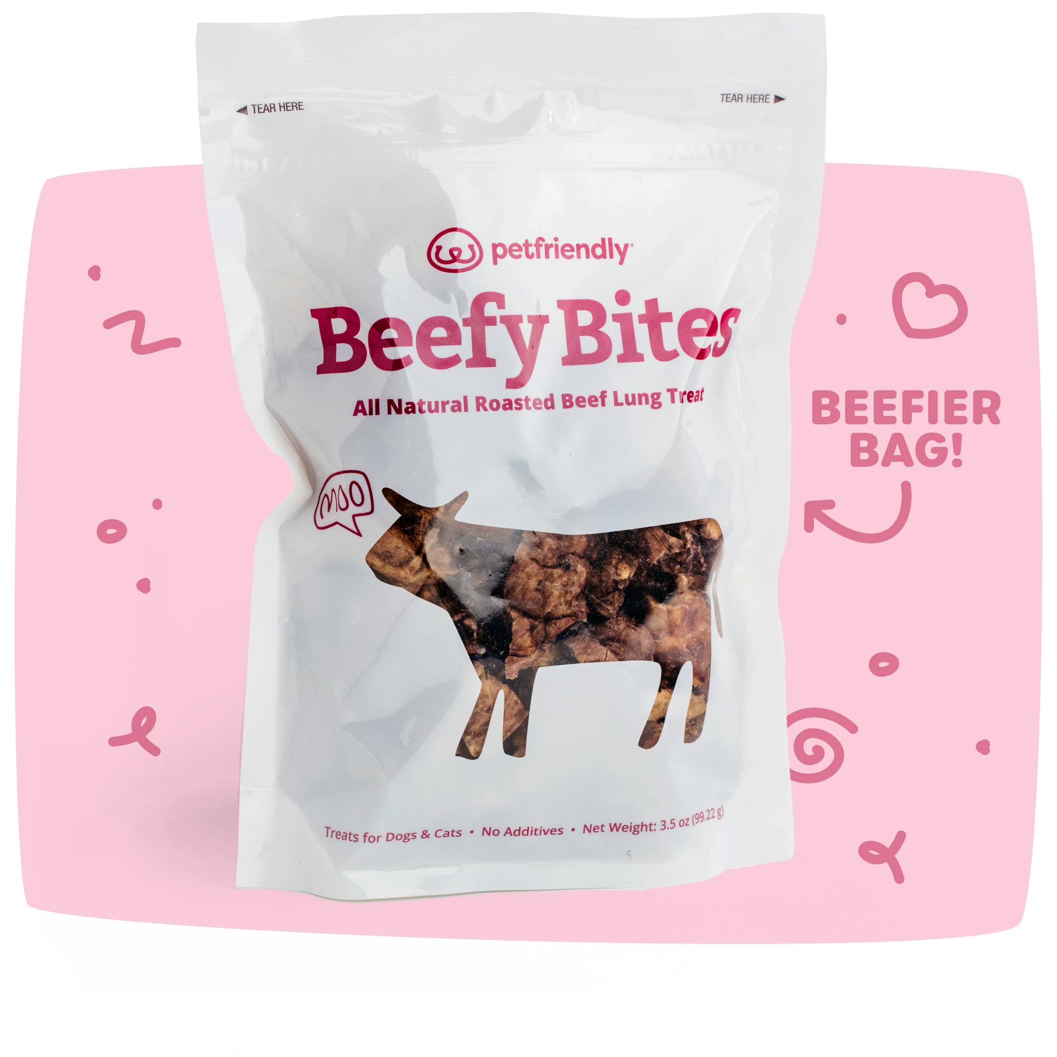 Beefy Bites Beefier Bag