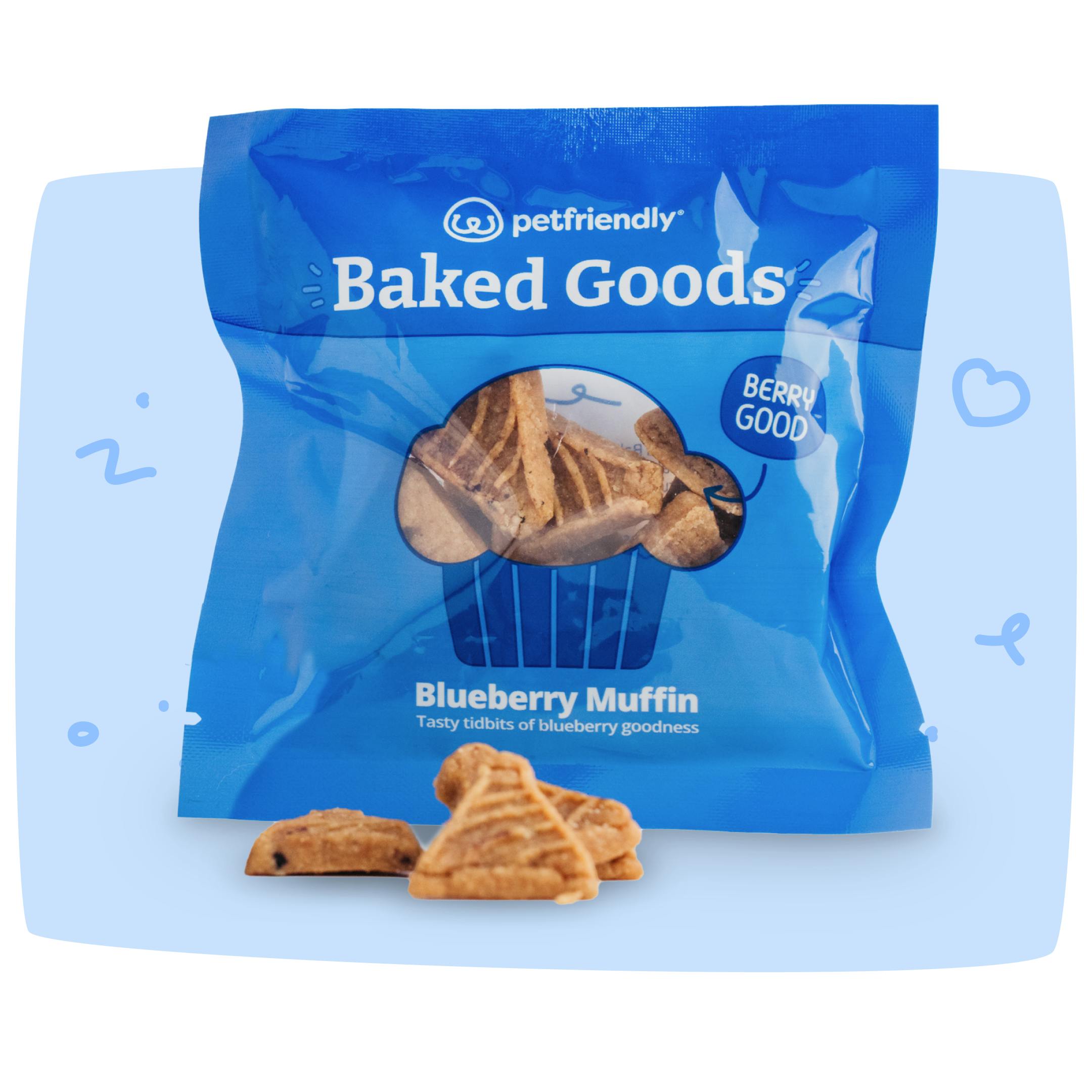 Baked Goods Blueberry Dog Treats