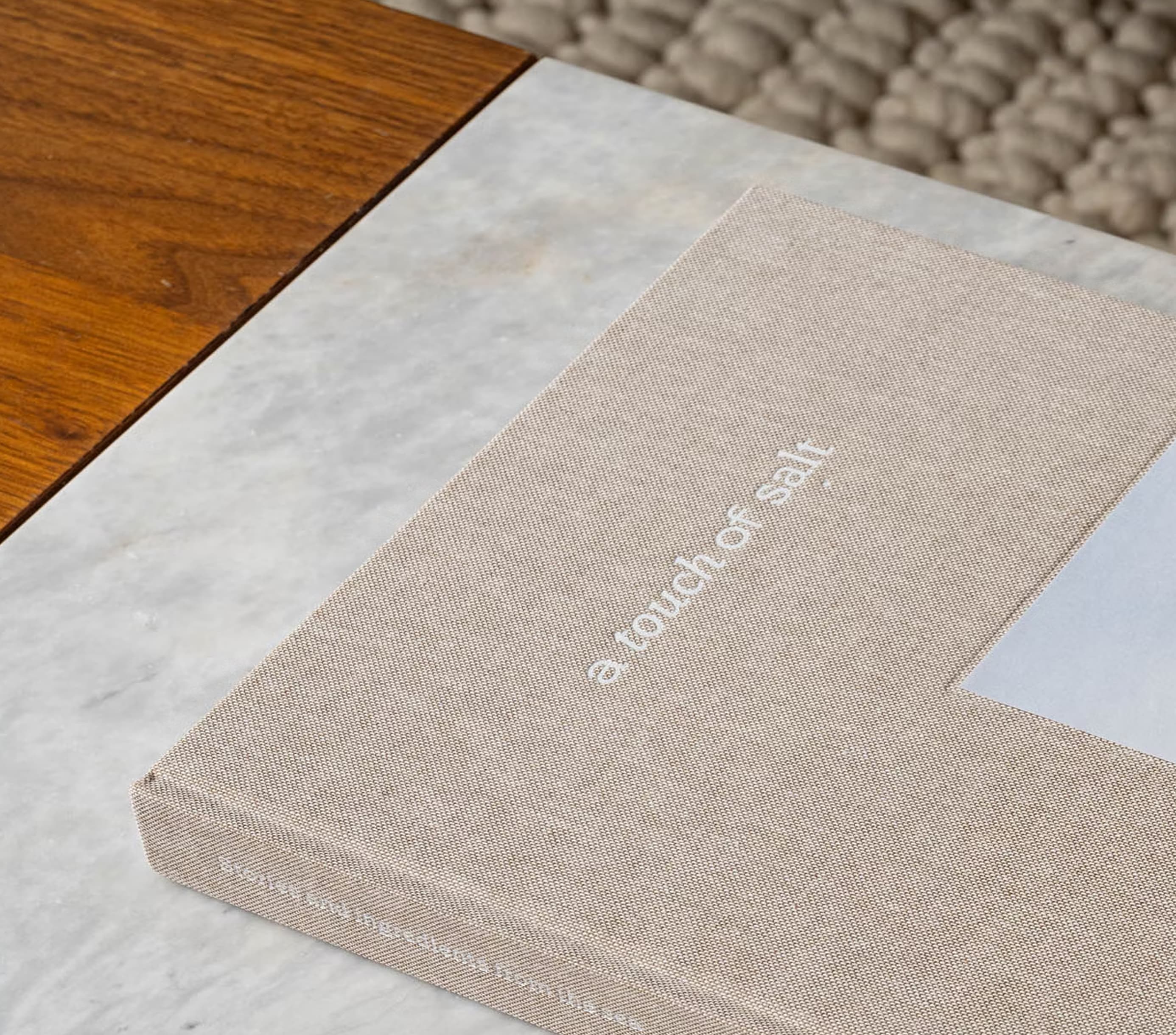Touch of Salta book on a hard surface