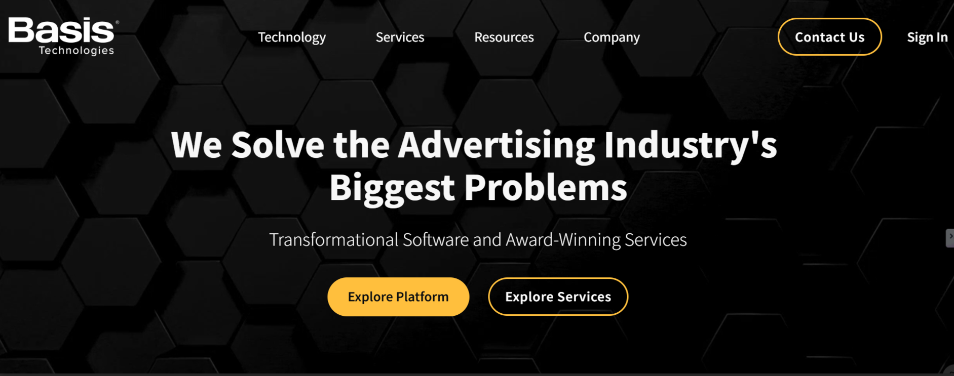 Basis homepage