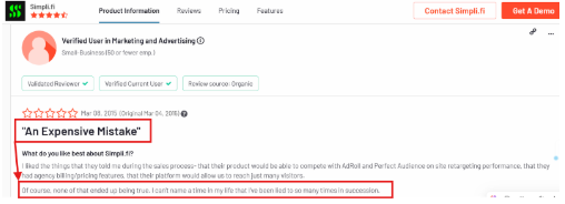 Simpli.fi reviews on G2