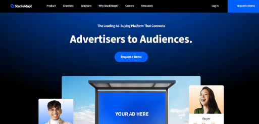 StackAdapt homepage