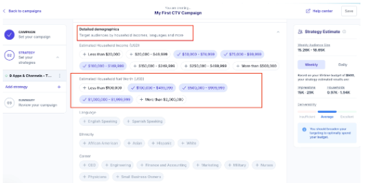Personalised and targeted ads with Vibe.co