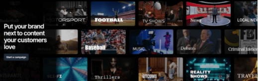 Vibe lets you put your brand next to content your customers love