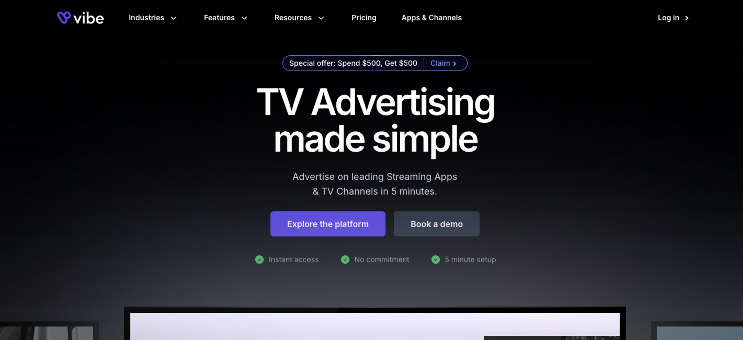 Vibe programmatic platform overview