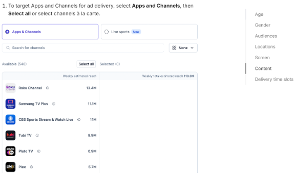 Vibe multi-channel reach