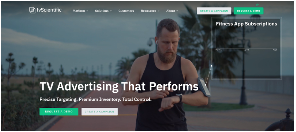 Tvscientific homepage