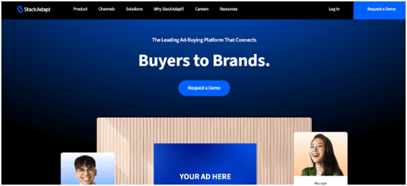 StackAdapt homepage