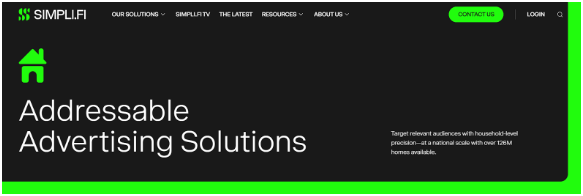 Simpli.fi homepage