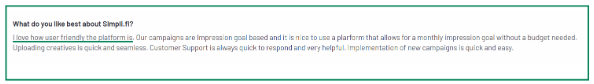G2 reviews of Simpli.fi