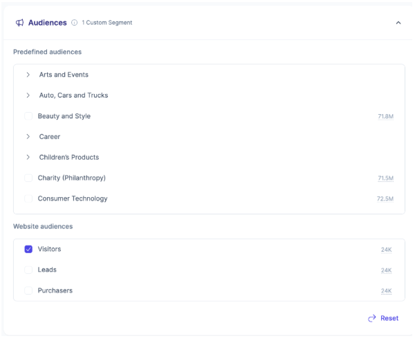 Vibe audience retargeting