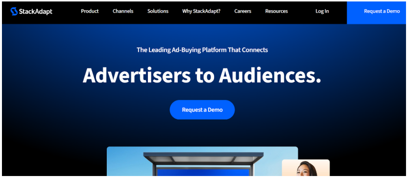 StackAdapt Webpage