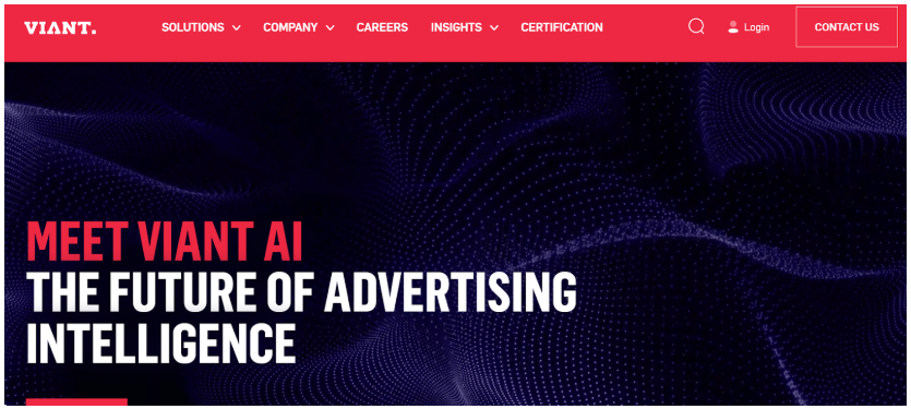 Viant Technology Webpage