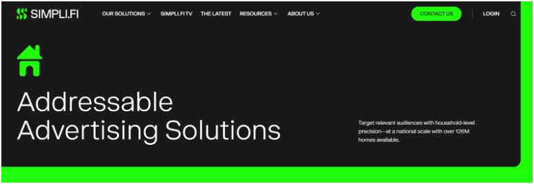 Simpli.fi homepage