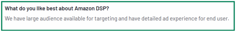 Amazon DSP G2 review
