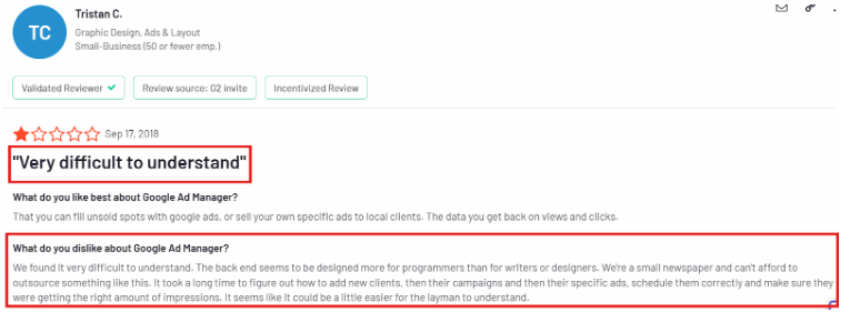 Google ADX Reviews on G2