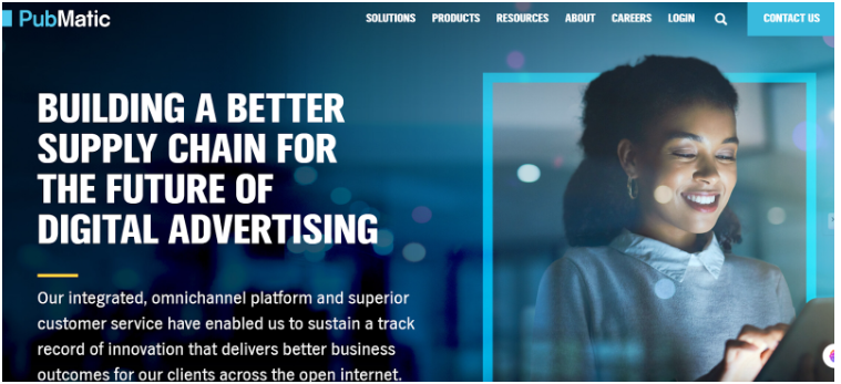 PubMatic homepage 