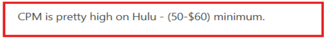 user review of Hulu