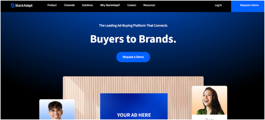 StackAdapt homepage