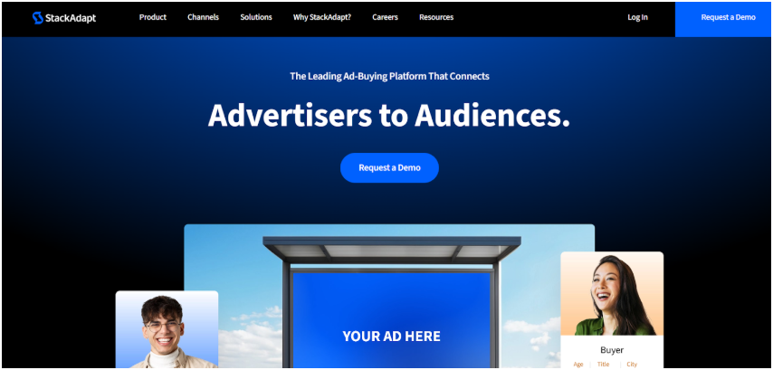 StackAdapt homepage
