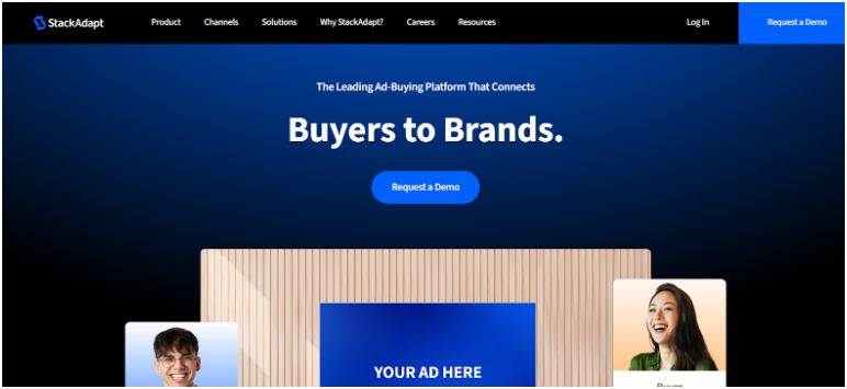 StackAdapt homepage