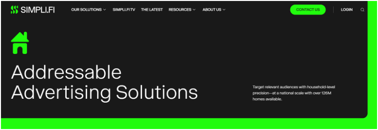 Simpli.fi homepage