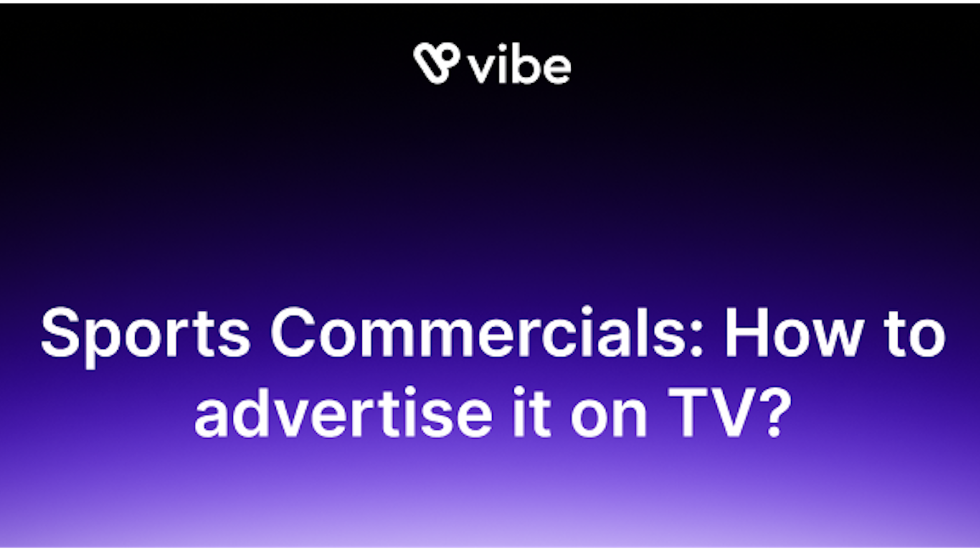 Sports Commercials: How to advertise it on TV? Sports Commercials: How to advertise it on TV?