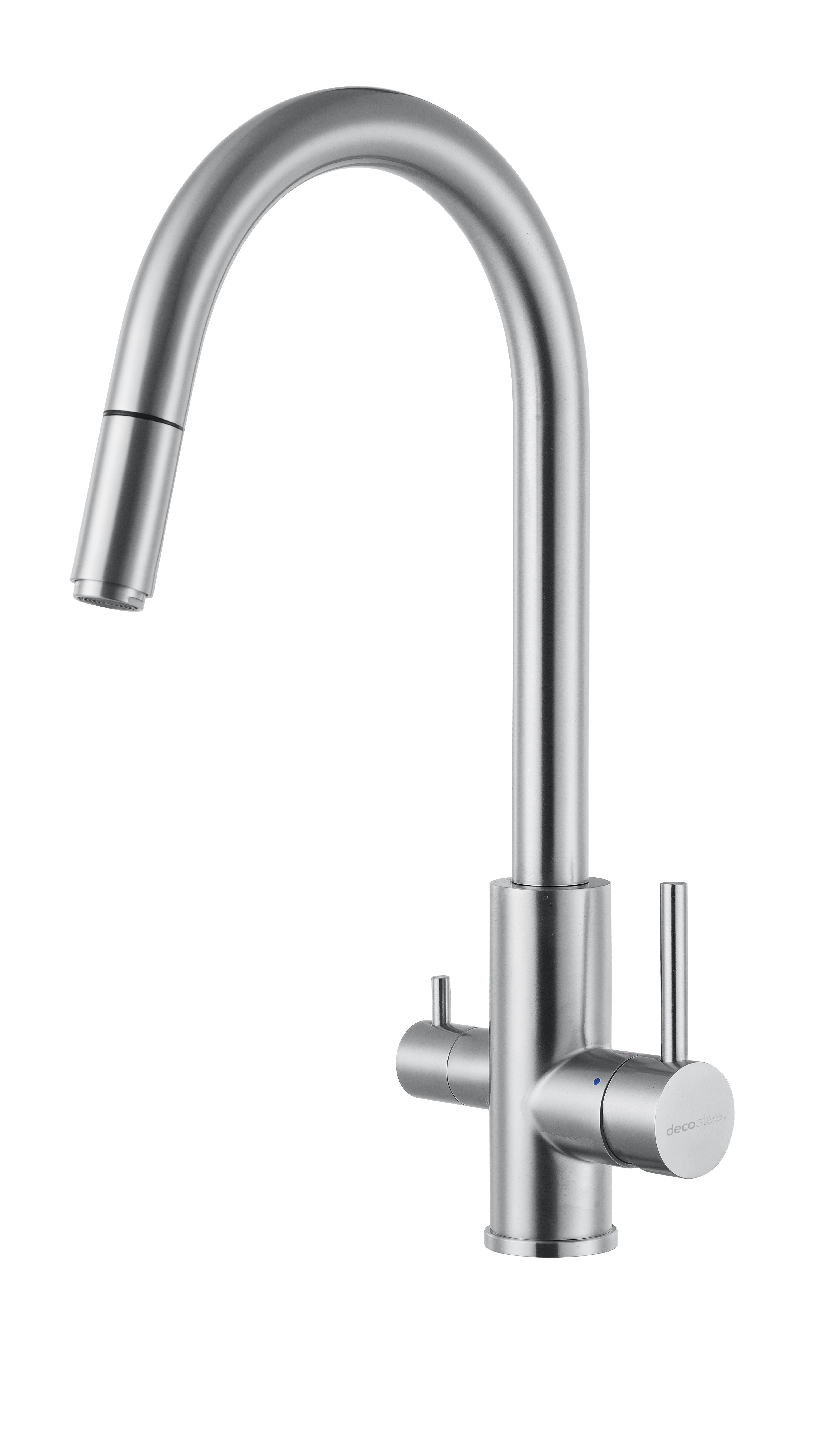 kran i rostfritt stål