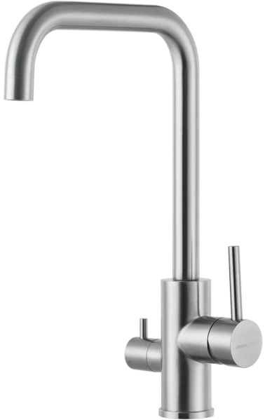 kran i rostfritt stål