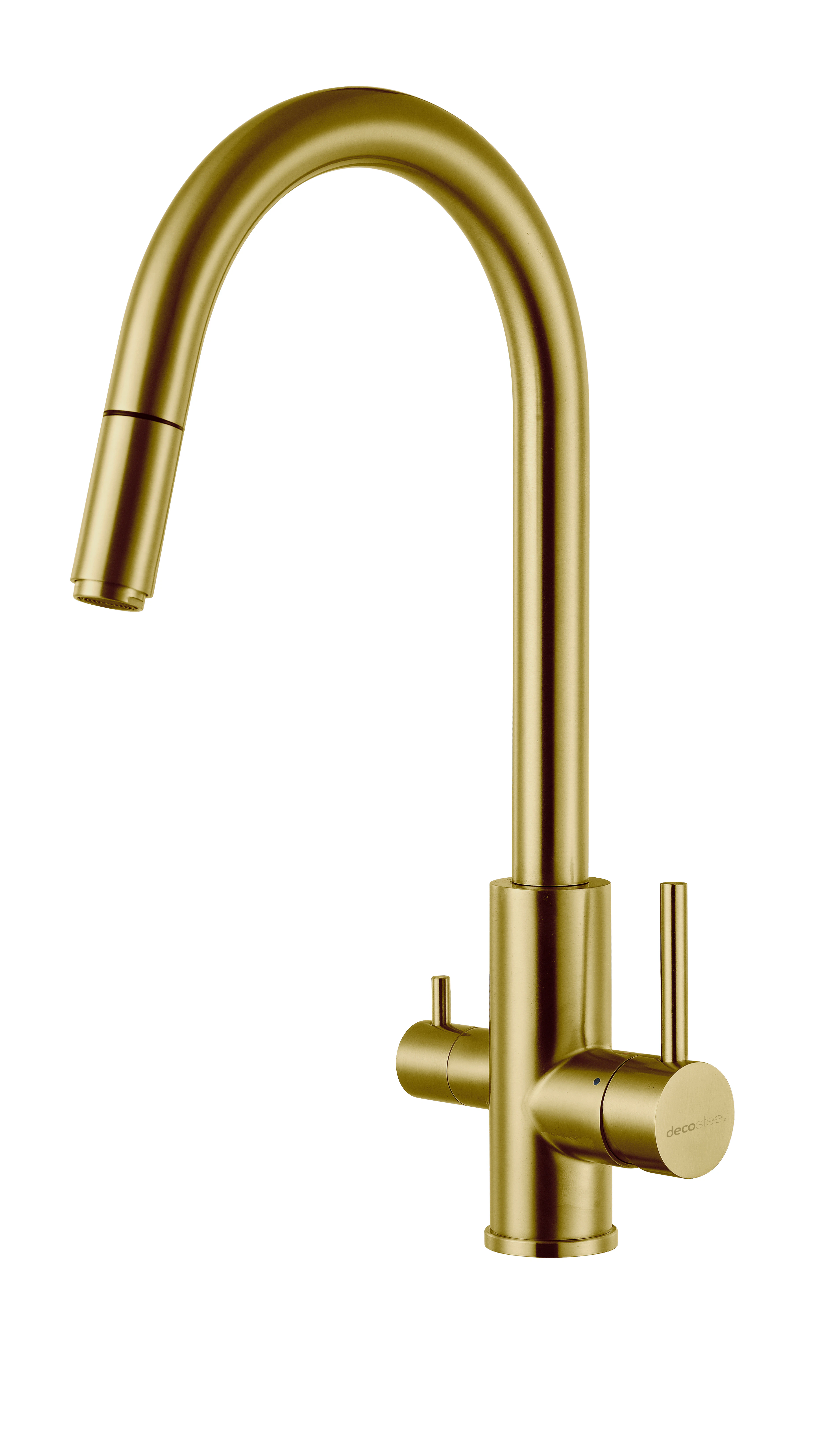 kran i rostfritt stål