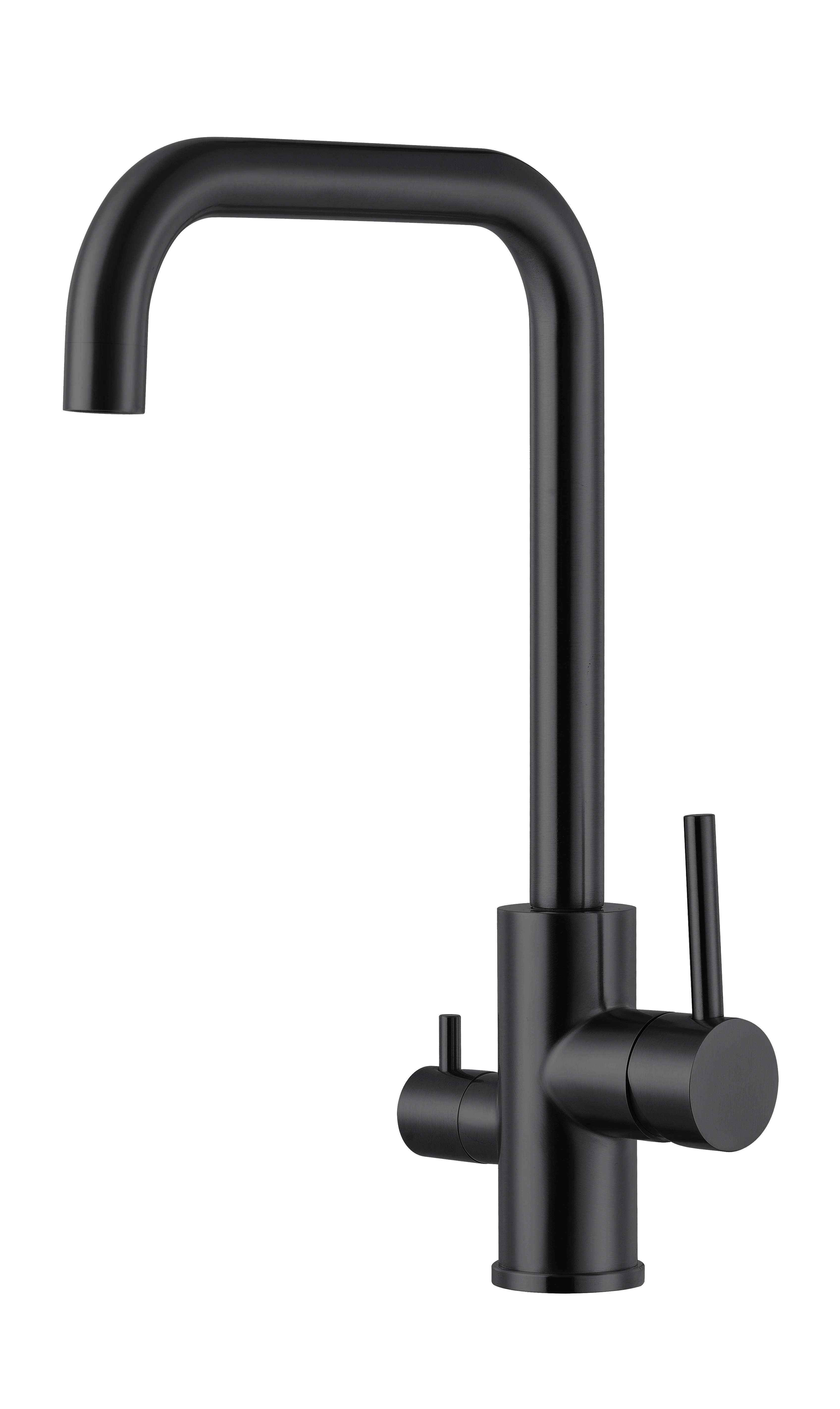 kran i rostfritt stål