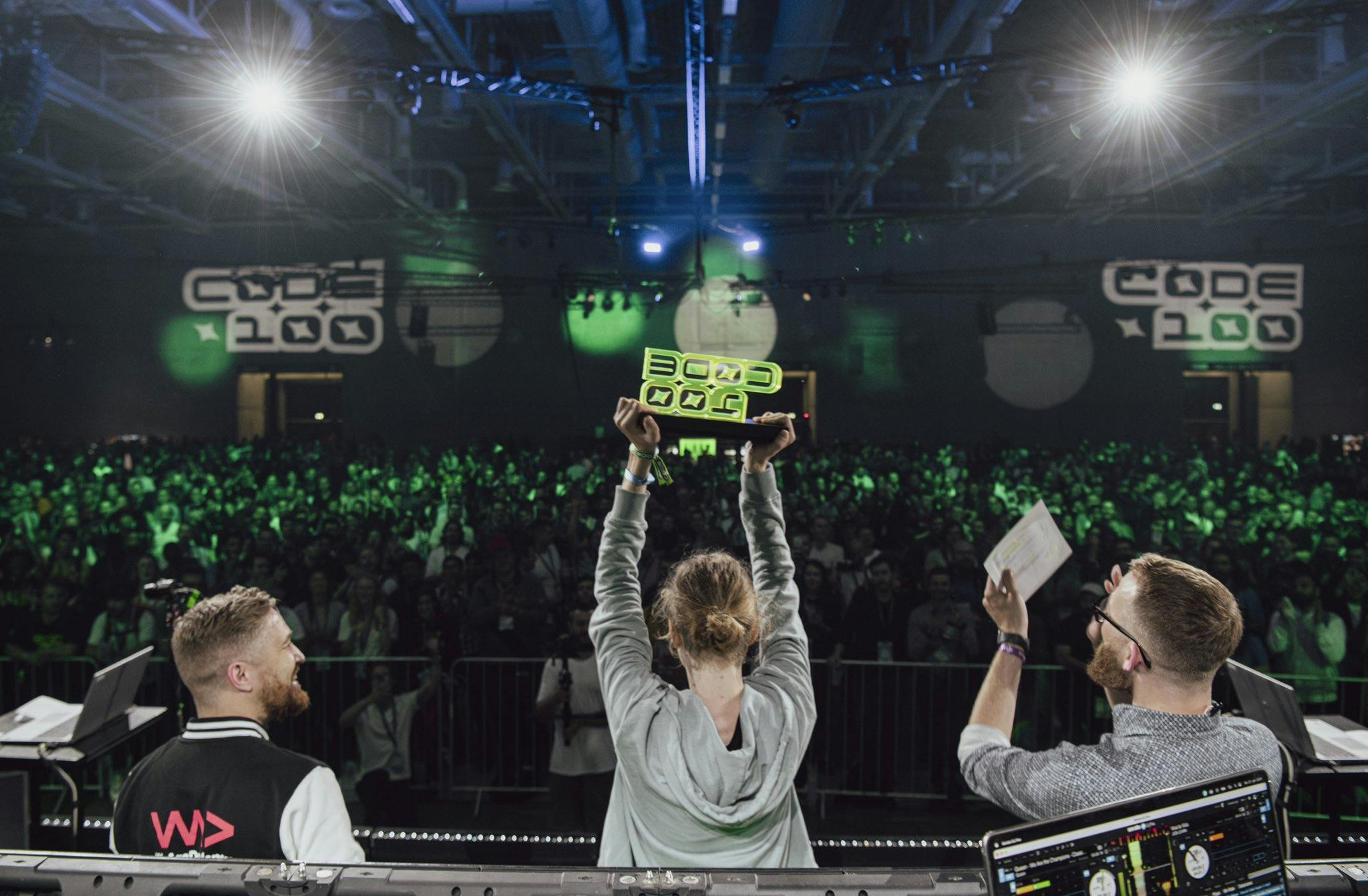 Winner of the CODE100 Felix Wotschofsky