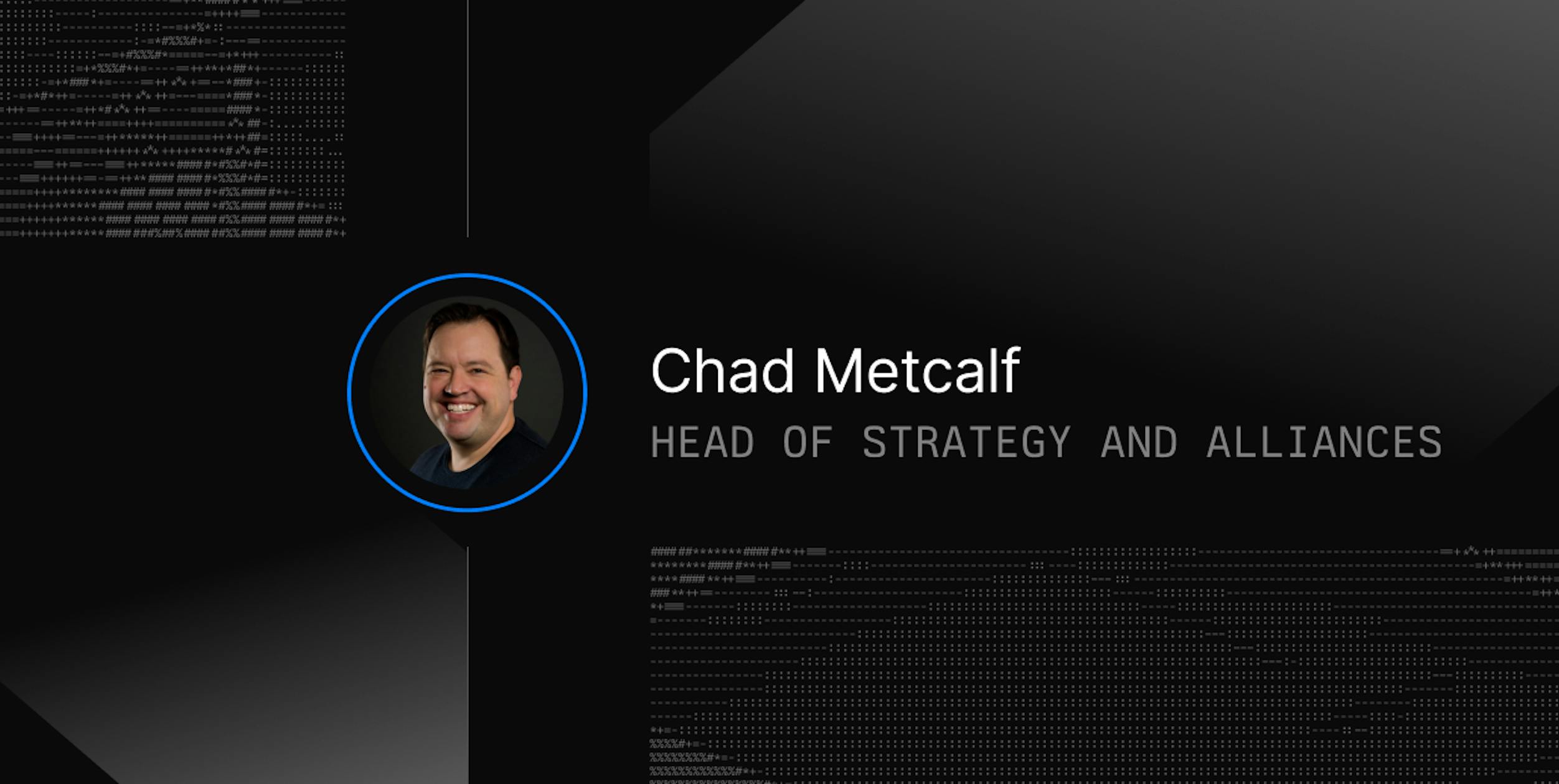 Chad Metcalf, Head of Strategy and Alliances at Daytona