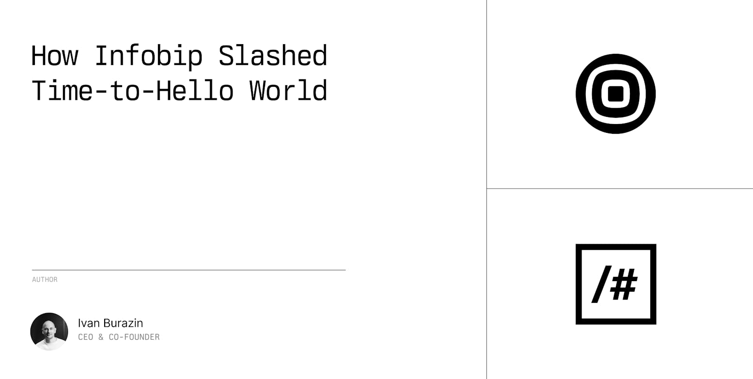 How Infobip Slashed Time-to-Hello World